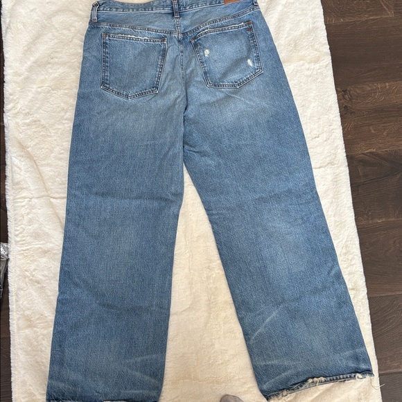 Madewell Low Slung Baggy Jeans in Hamburg Wash - Picture 5 of 11